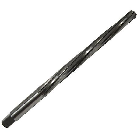 Taper Pipe Reamer, 2364 To 516 Diameter, 18 Size, 218 Overall Length, Round Shank, Spiral Fl